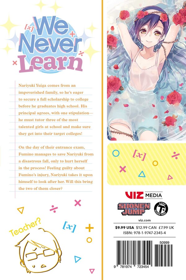 MANGA REVIEW  We Never Learn - Volume One - B3 - The Boston