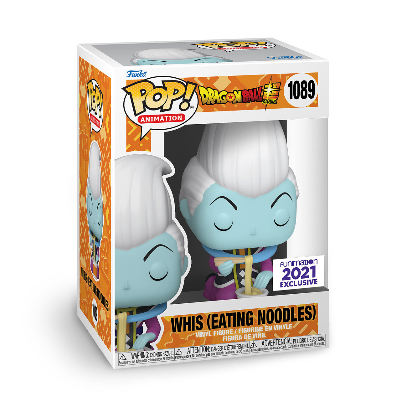 POP Animation: DBZ - Whis Eating Ramen with Funko Pop Sleeve - Single image count 1