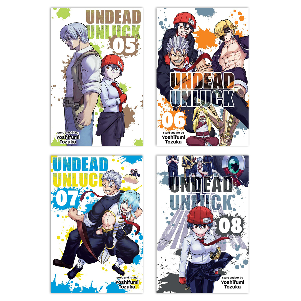 Crunchyroll.pt - Um morto muito louco! Undead Unluck, mangá de