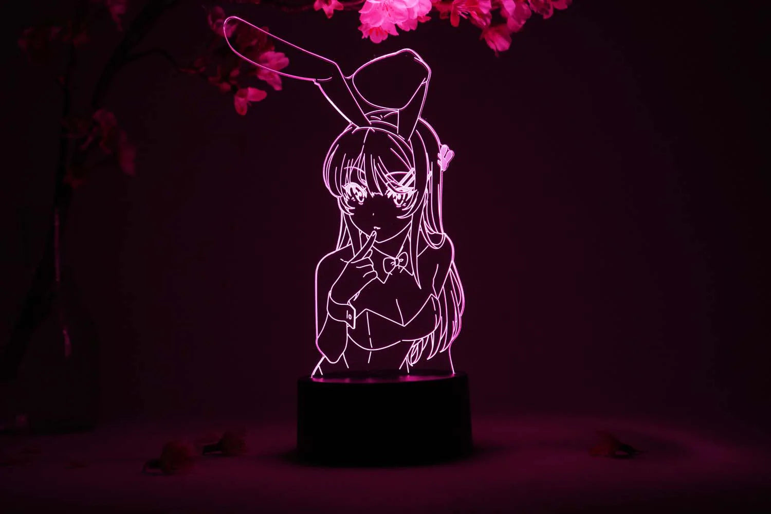 Rascal Does Not Dream of Bunny Girl Senpai - Bunny Girl Bust Otaku Lamp image count 7