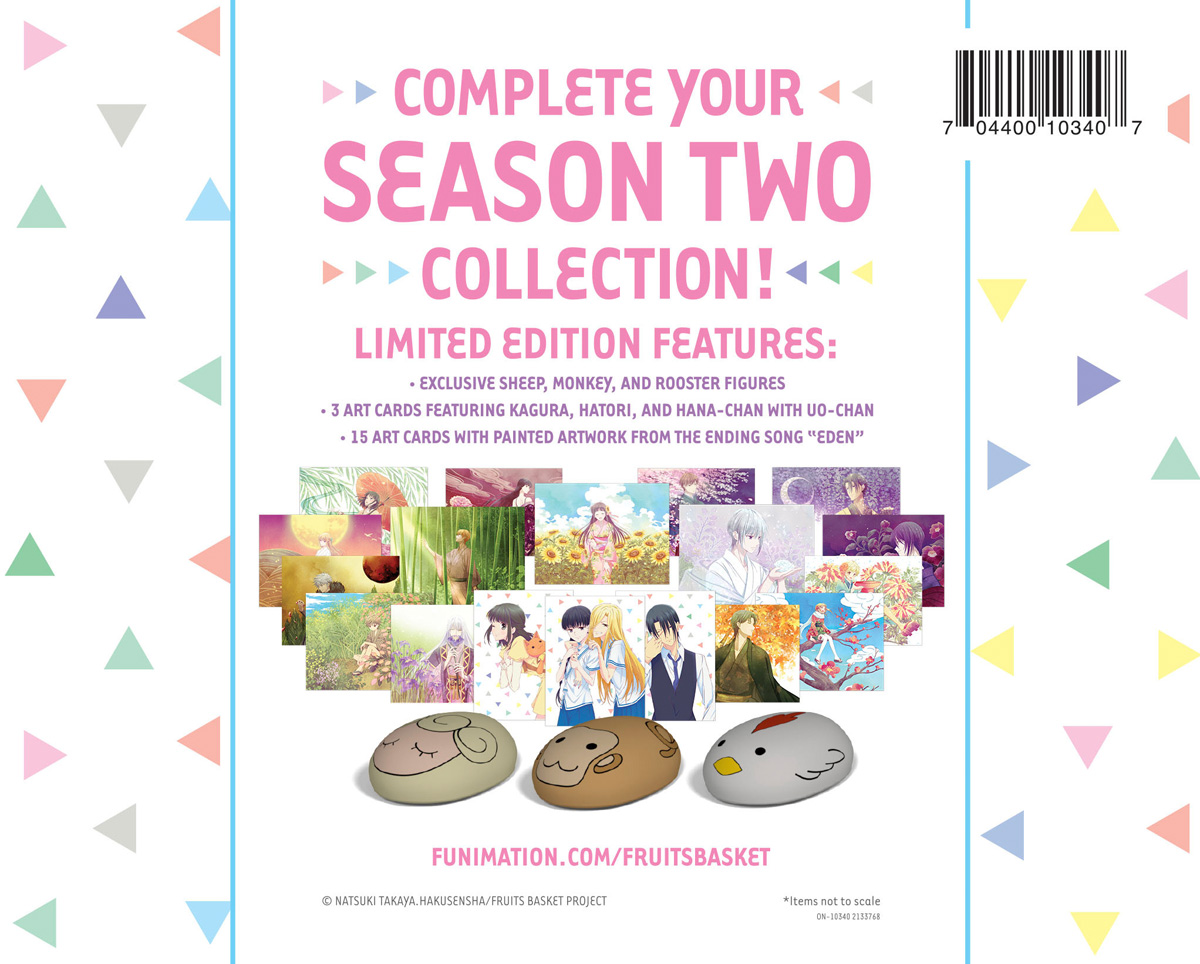 Fruits Basket 2019 Season 2 Part 2 Limited Edition Blu ray