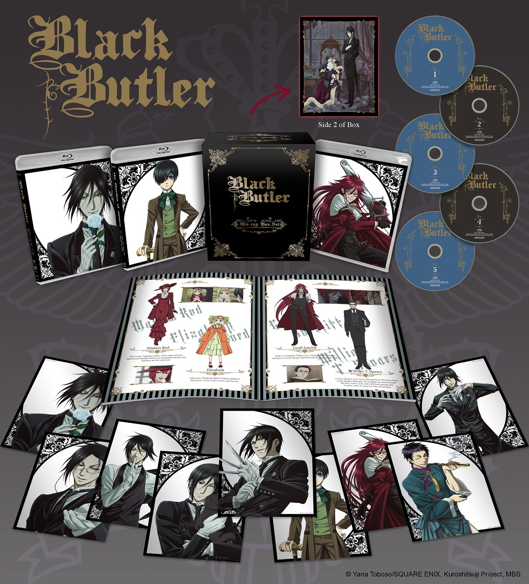 Black Butler Complete Box Set Blu-ray image count 1