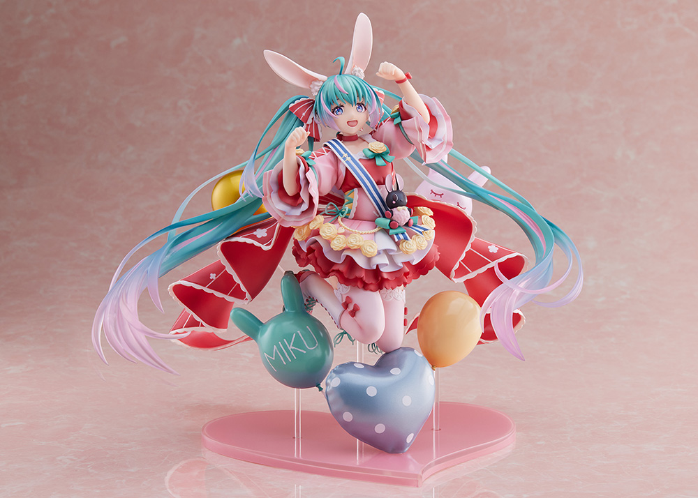 Hatsune Miku Birthday 2021 Pretty Rabbit Ver Vocaloid Spiritale Figure