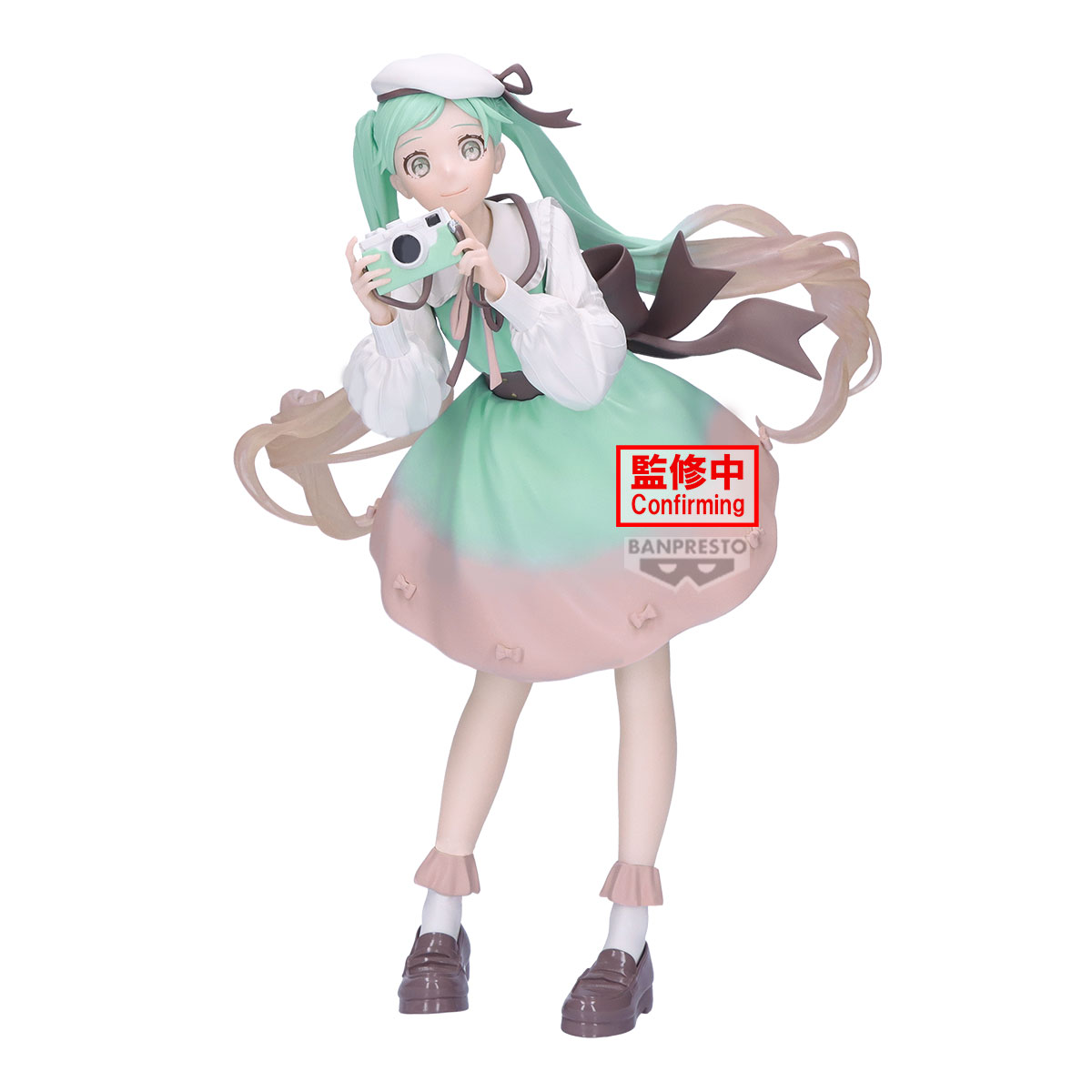 Hatsune Miku - Hatsune Miku Holiday Memories Prize Figure Camera Ver.- Free U.s. Shipping 15 Day