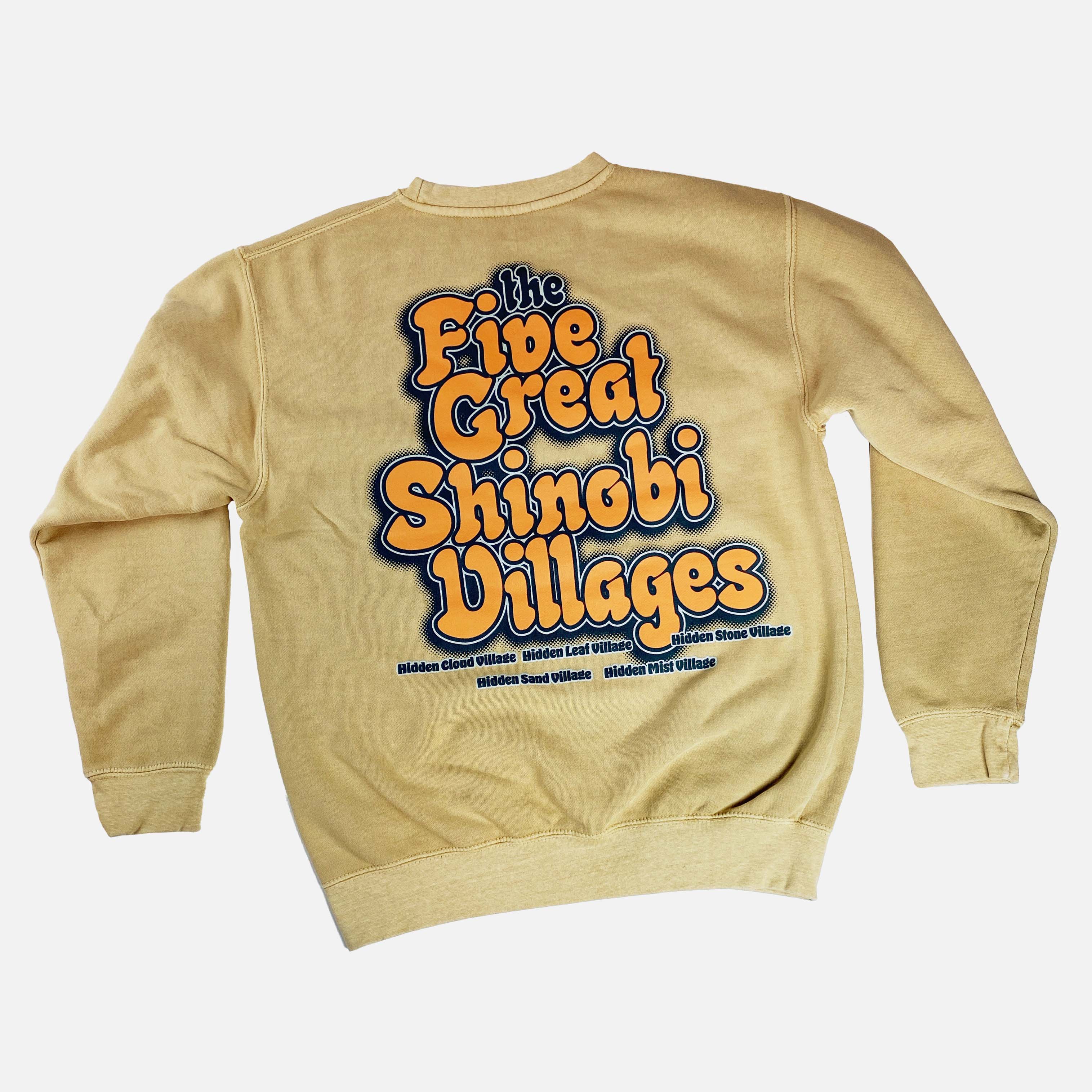 Naruto Shippuden - Five Great Shinobi Villages Crew Sweatshirt ...