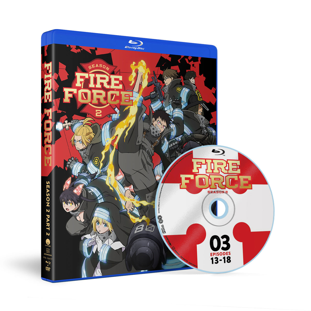Fire Force - Season 2 Part 2 - Blu-ray + DVD image count 1
