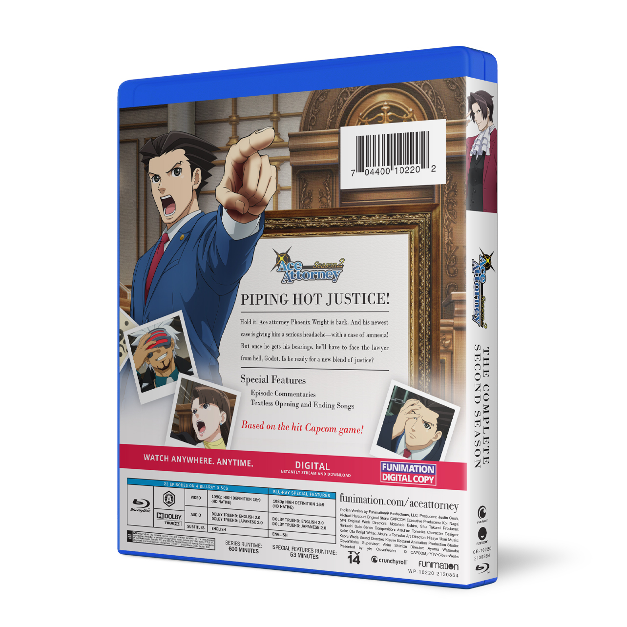 Ace Attorney - Complete Season 2 - Blu-ray image count 1