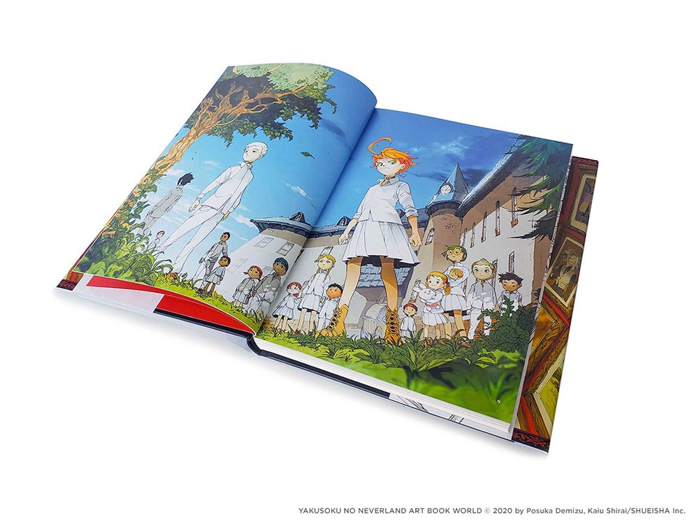 THE PROMISED NEVERLAND ART BOOK WORLD – Buds Art Books