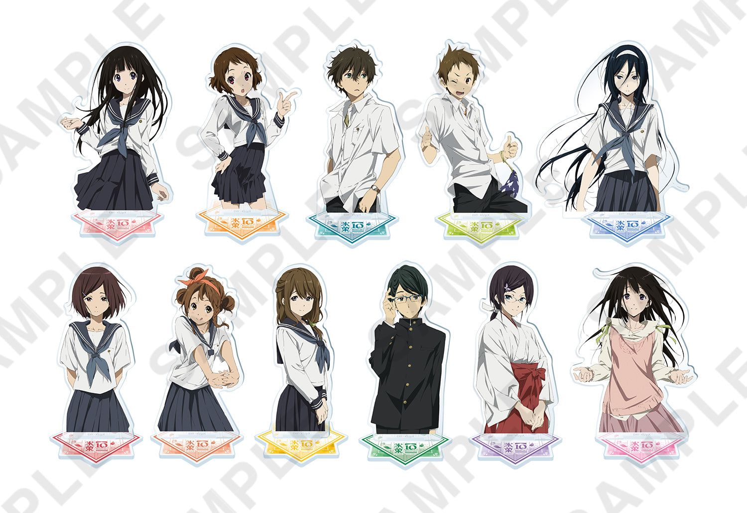 Hyouka - Character Blind Box Acrylic Stand Figure image count 0