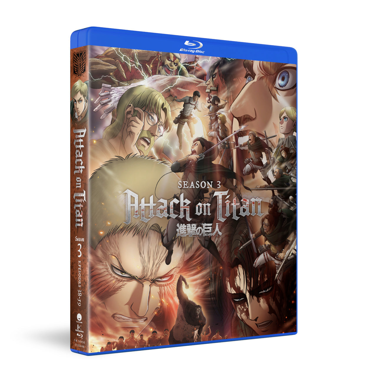Attack On Titan Staffel 3 Blu Ray Attack on Titan - Complete Season 3 - Blu-ray | Crunchyroll store