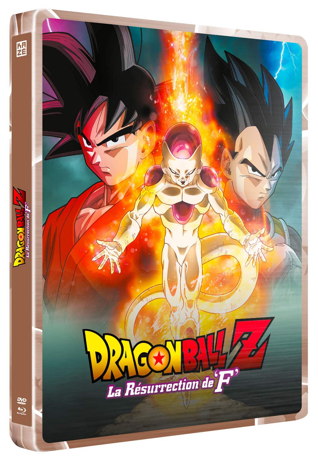 DRAGON BALL Z: THE RESURRECTION OF “F” STEELBOOK THE FILM OAV  BLU-RAY DVD (French)