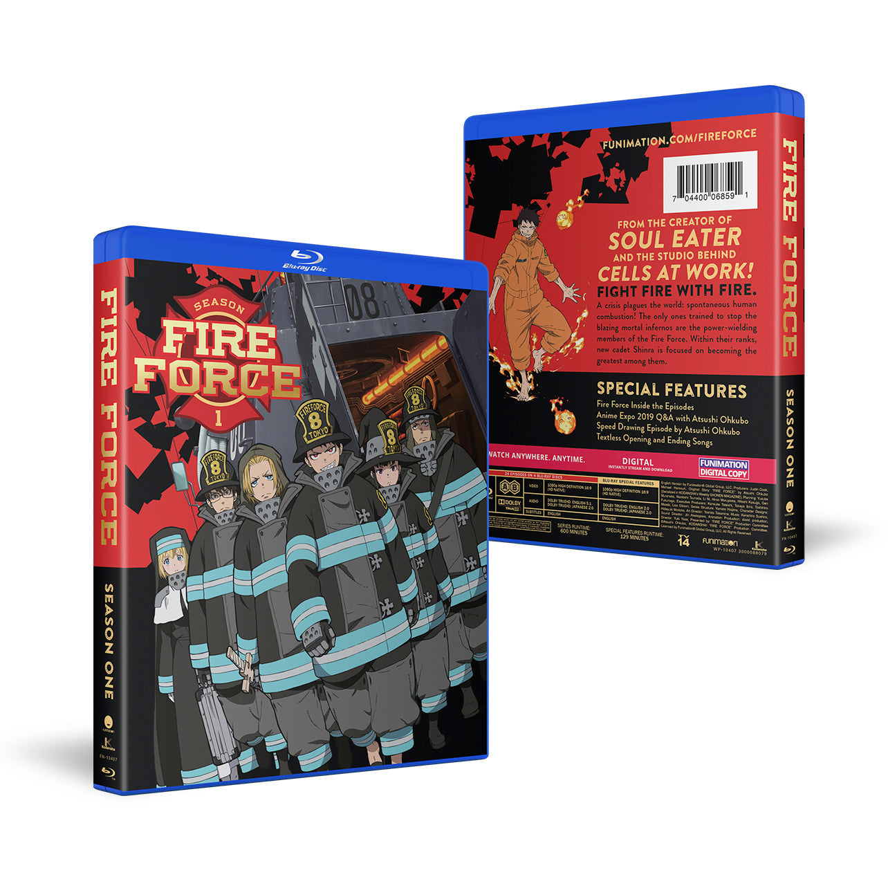 Fire Force - Season 1 Complete - Blu-ray image count 0