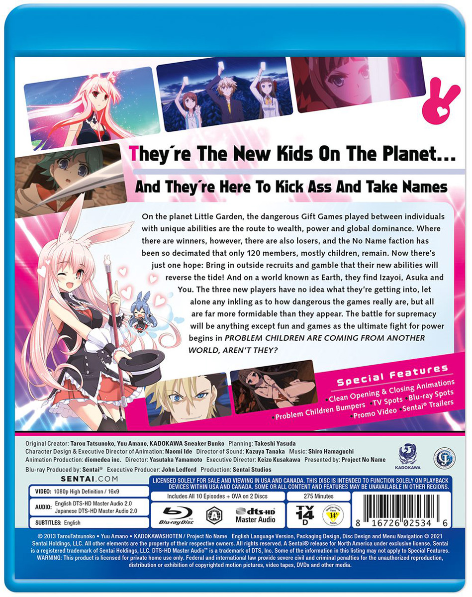 Problem Children are Coming From Another World Arent They Blu-ray