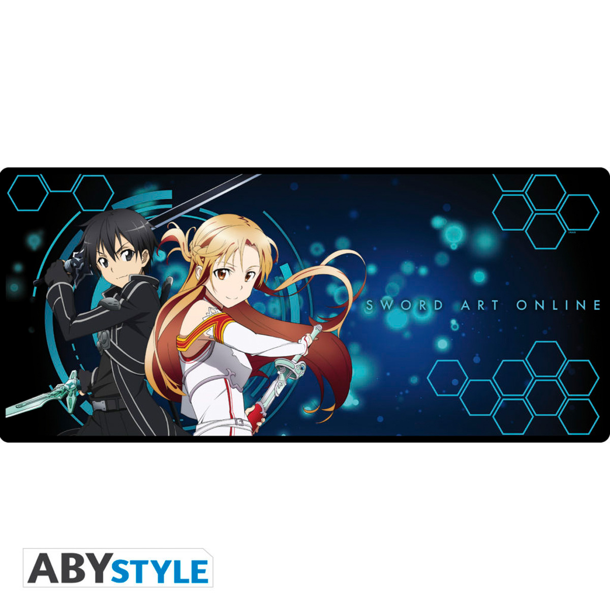 Kirito and Asuna Sword Art Online Gaming Mouse Pad image count 0