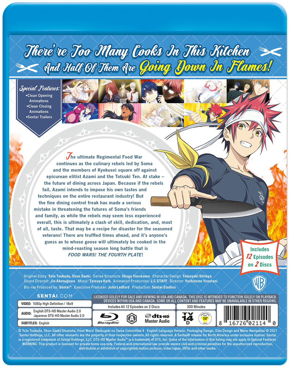Food Wars: The Fourth Plate