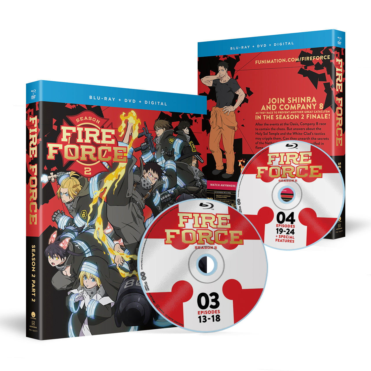 Fire Force - Season 2 Part 2 - Blu-ray + DVD image count 0