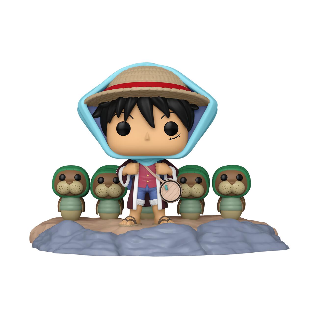 One Piece - Luffy Training Kung Fu Jugon Funko Pop! Moment - Crunchyroll Exclusive- Free U.s. Shipping 15 Day