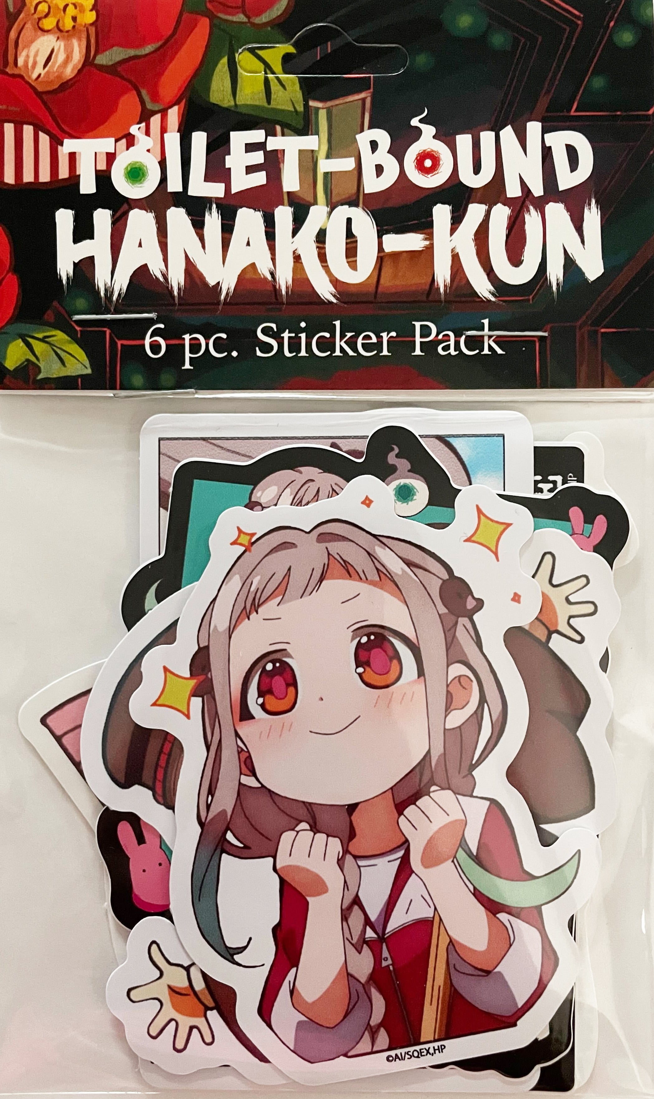 Toiletbound Hanakokun Character Sticker Set Crunchyroll store