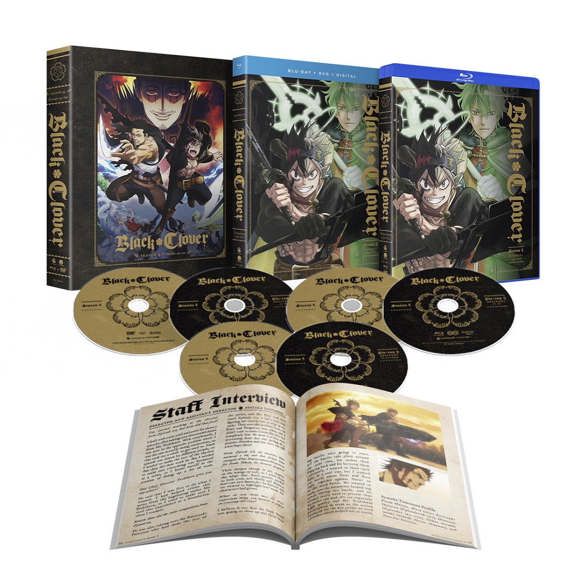 Black Clover - Season 4 - Limited Edition - Blu-ray + DVD image count 1