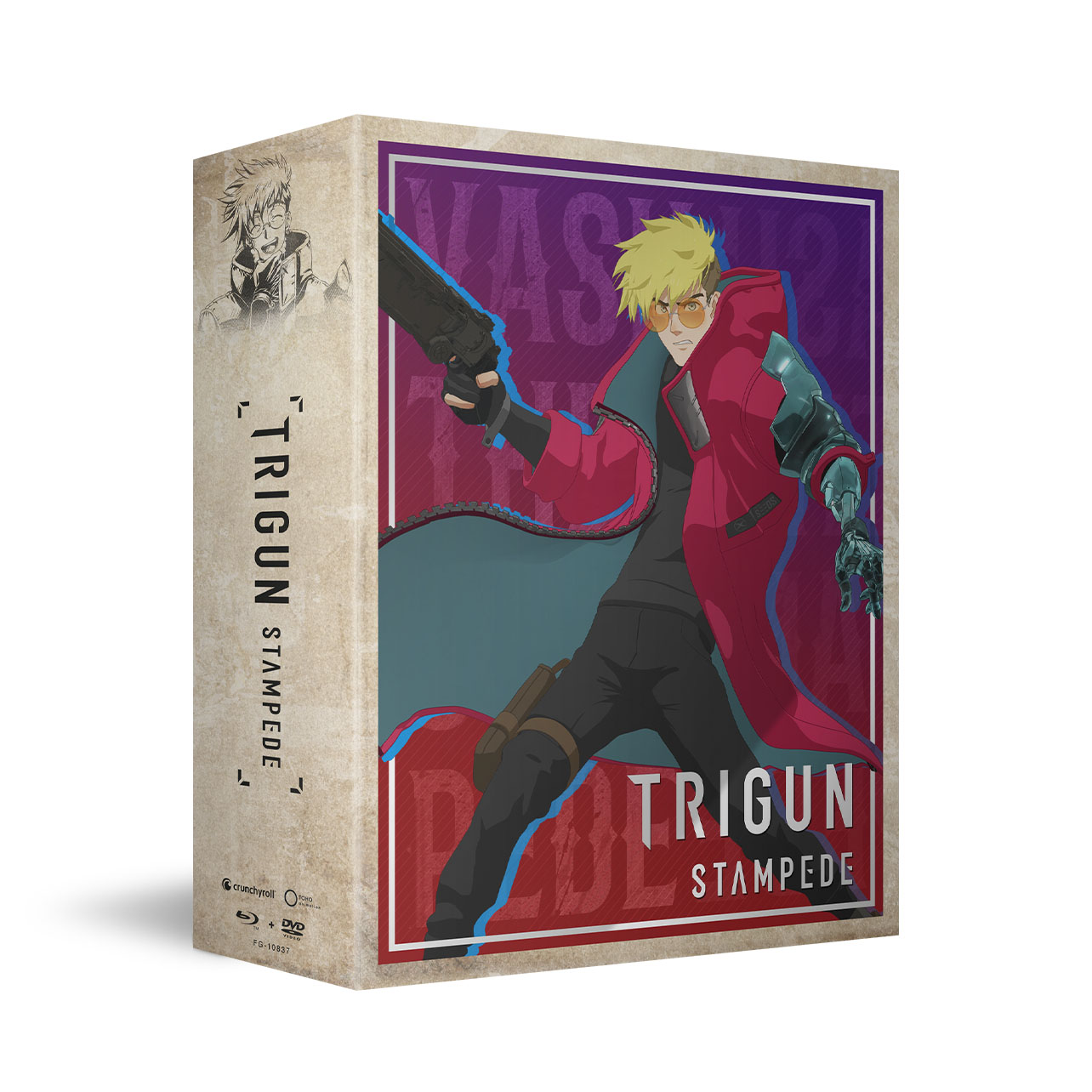 <b>TRIGUN</b> STAMPEDE - Complete Series - Blu-ray + DVD - Limited Edition image c...