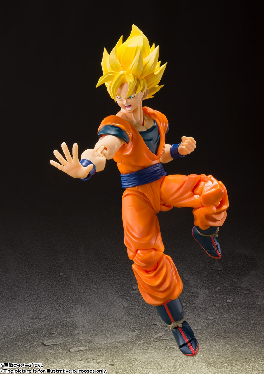 AmiAmi [Character & Hobby Shop]  S.H. Figuarts - Super Saiyan Son Goku  Dragon Ball Z Kai(Released)