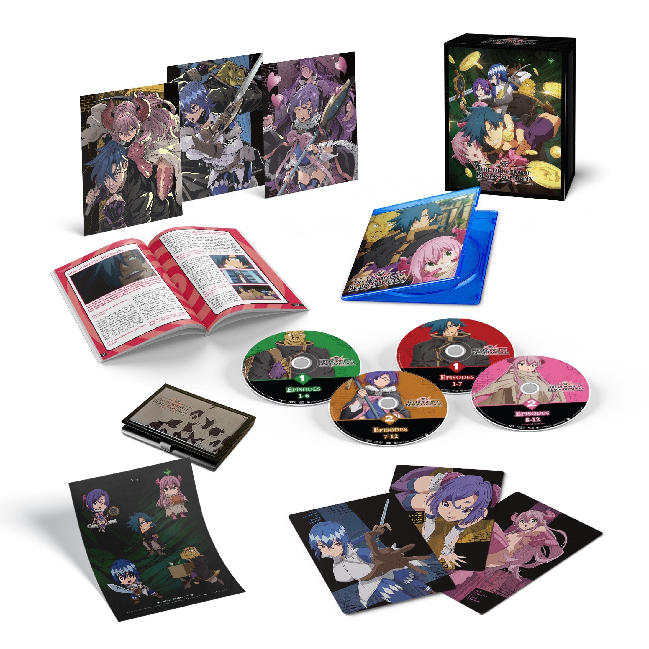 The Dungeon of Black Company - The Complete Season - BD/DVD - LE image count 0