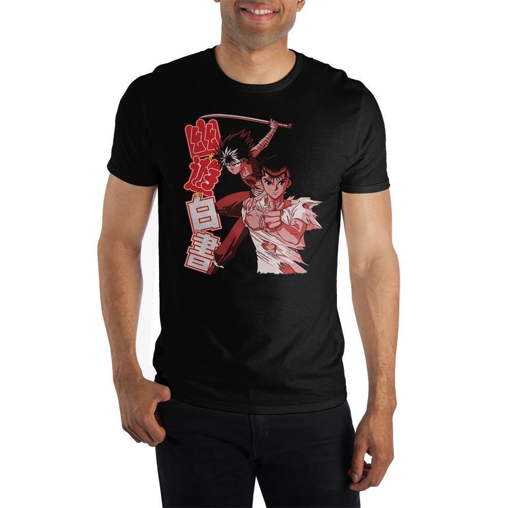 T-SHIRT QUALITY camiseta masculina Yu yu hakusho - Yusuke vs