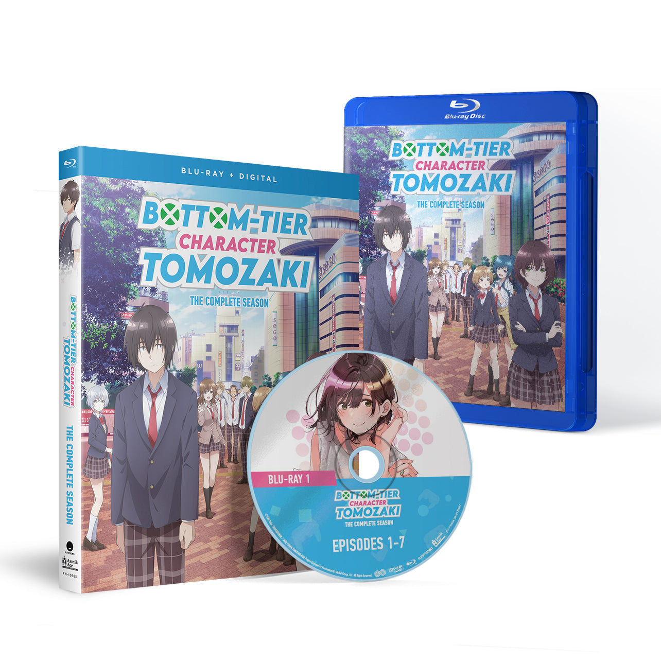 Bottom-Tier Character Tomozaki - The Complete Season - Blu-ray image count 0