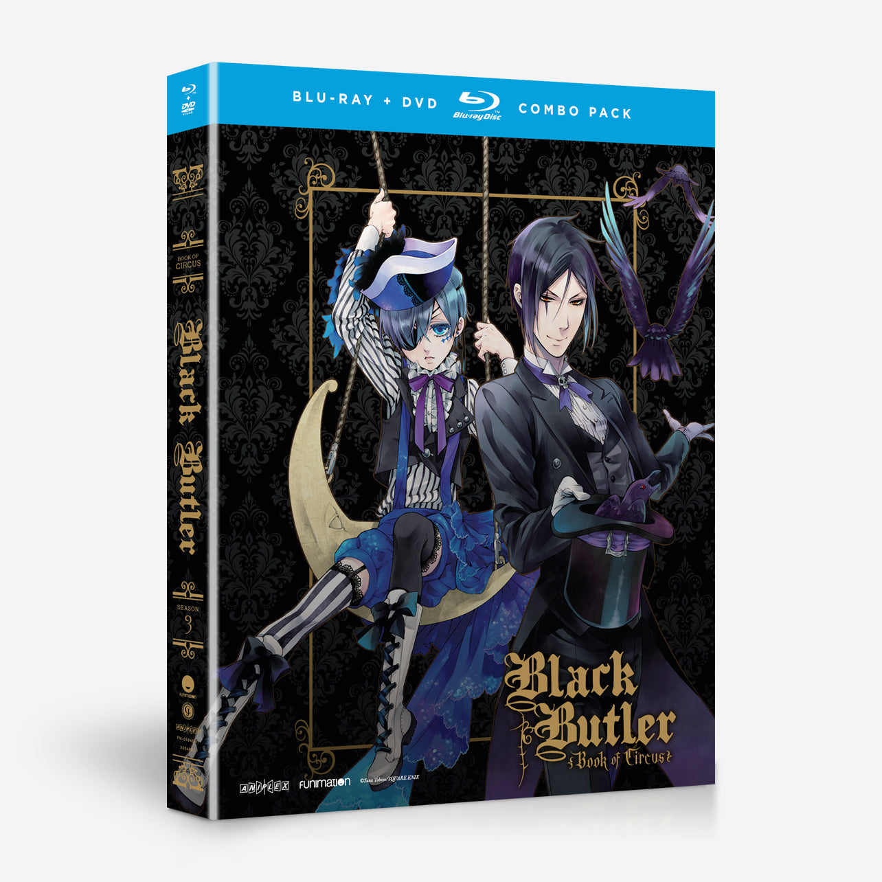 básico Araña Impulso Black Butler - Book of Circus - Season 3 - Blu-ray + DVD | Crunchyroll store
