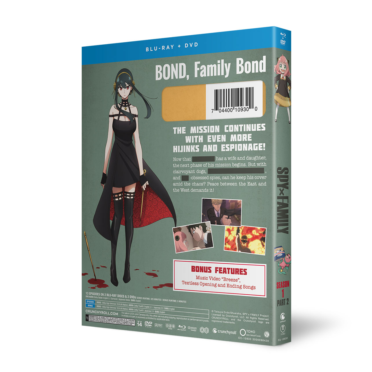 Spy x Family Part 2 (DVD) (2022) Anime