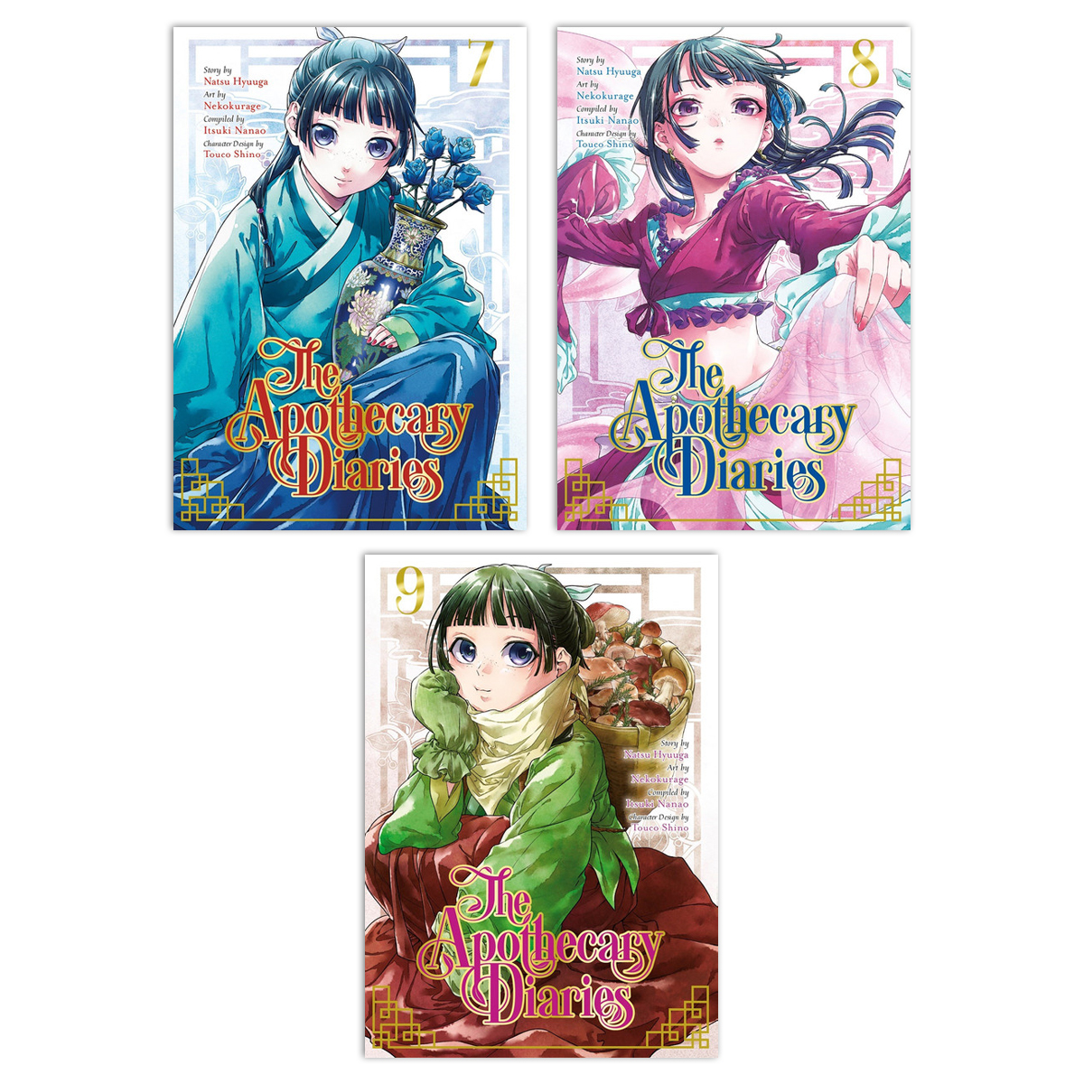 the-apothecary-diaries-manga-7-9-bundle image count 0