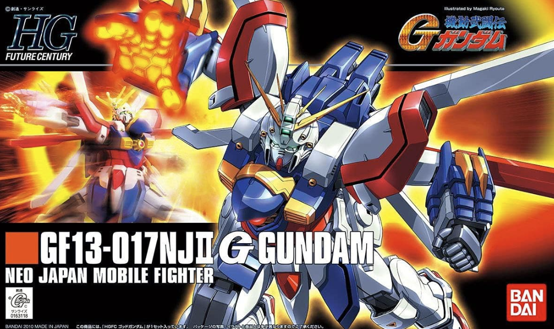God Gundam Mobile Suit Gundam HGFC 1/144 Model Kit image count 5