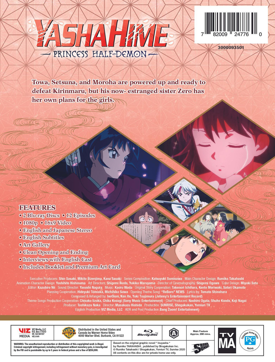  Yashahime: Princess Half-Demon Season 1 Pt 2 Limited
