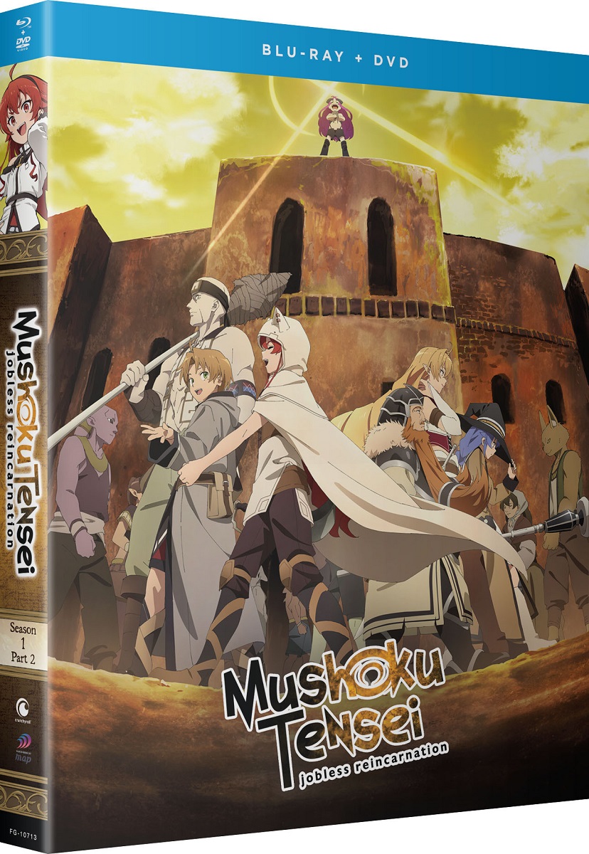 Mushoku Tensei Jobless Reincarnation Season 1 Part 2 Blu-ray/DVD image count 0