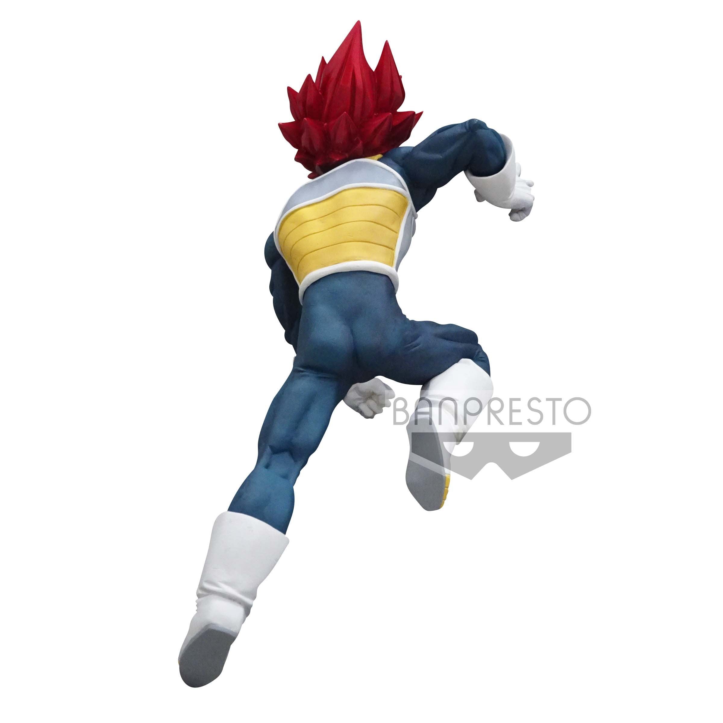 Action Figure Dragon Ball Super - Vegeta Super Saiyajin God - Blood Of  Saiyajins - 32961 - Truedata