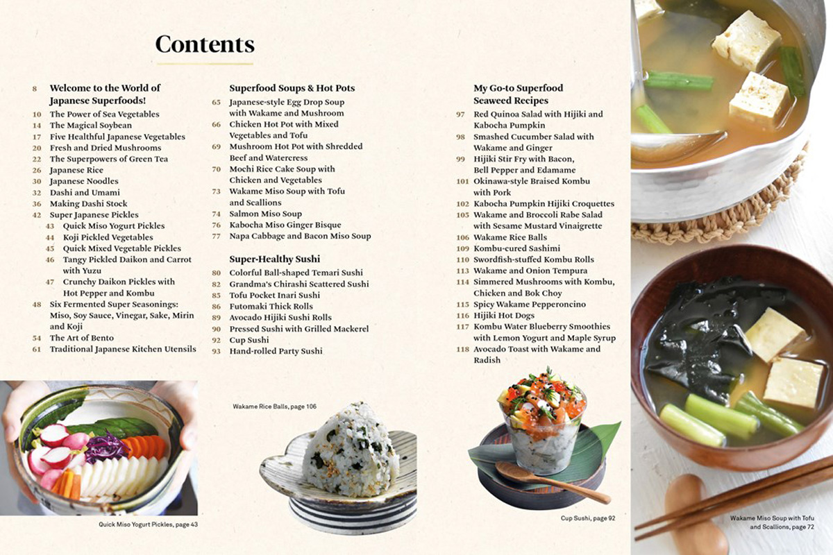 Japanese Superfoods: Learn the Secrets of Healthy Eating and Longevity - the Japanese Way! (Hardcover) image count 2