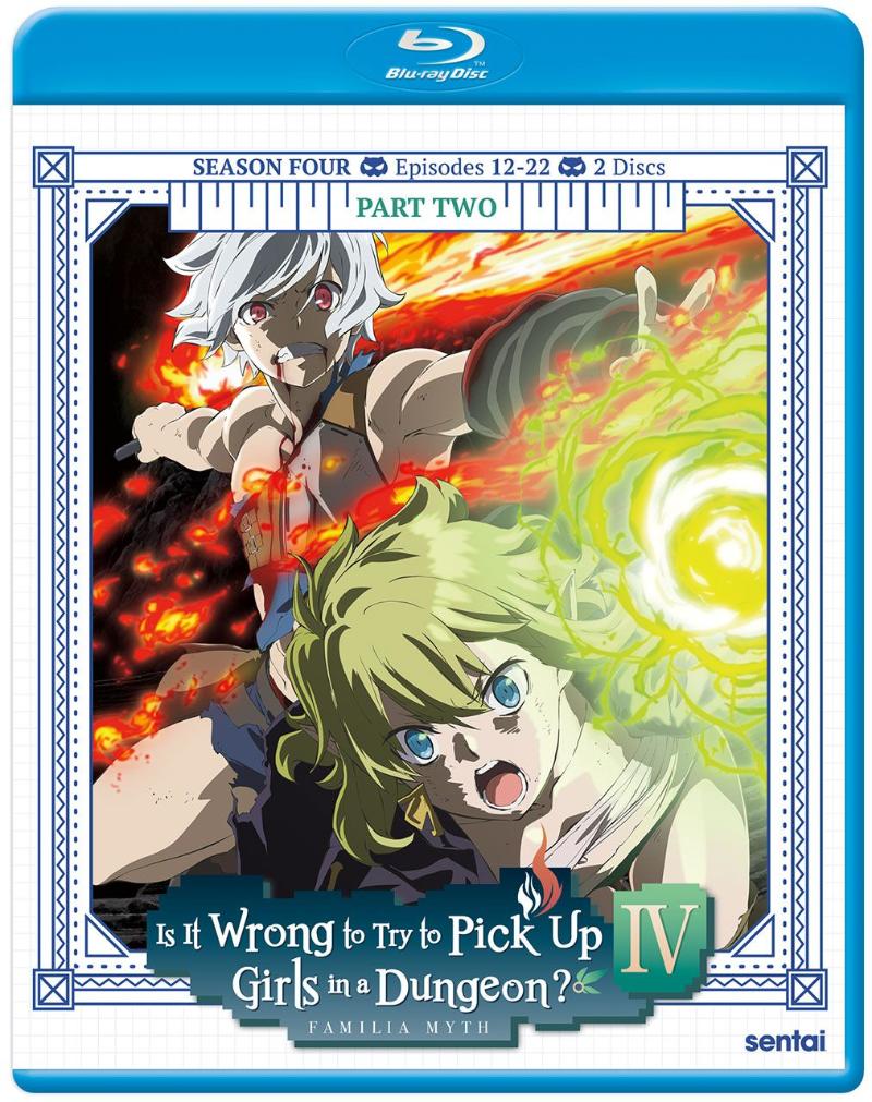 is-it-wrong-to-try-to-pick-up-girls-in-a-dungeon-season-4-part-2-blu-ray image count 0