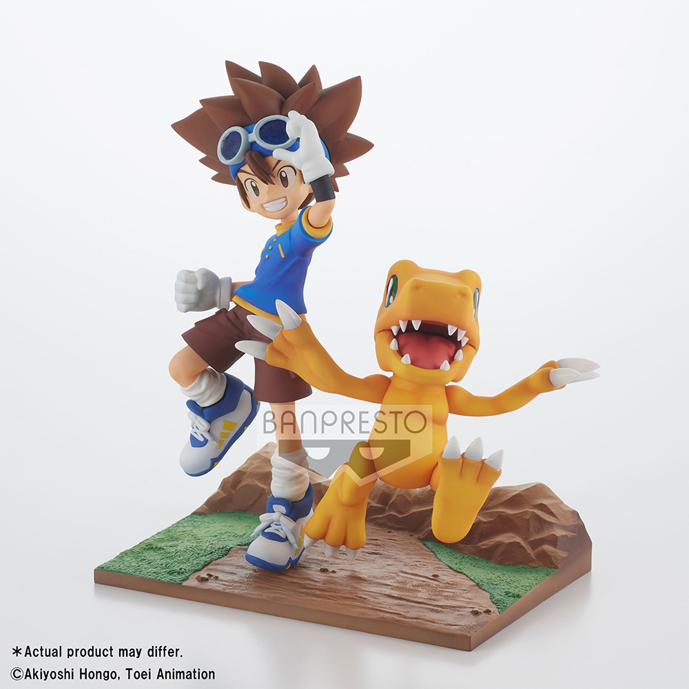 Taichi & Agumon DXF Adventure Archives Ver Digimon Adventure Prize Figure