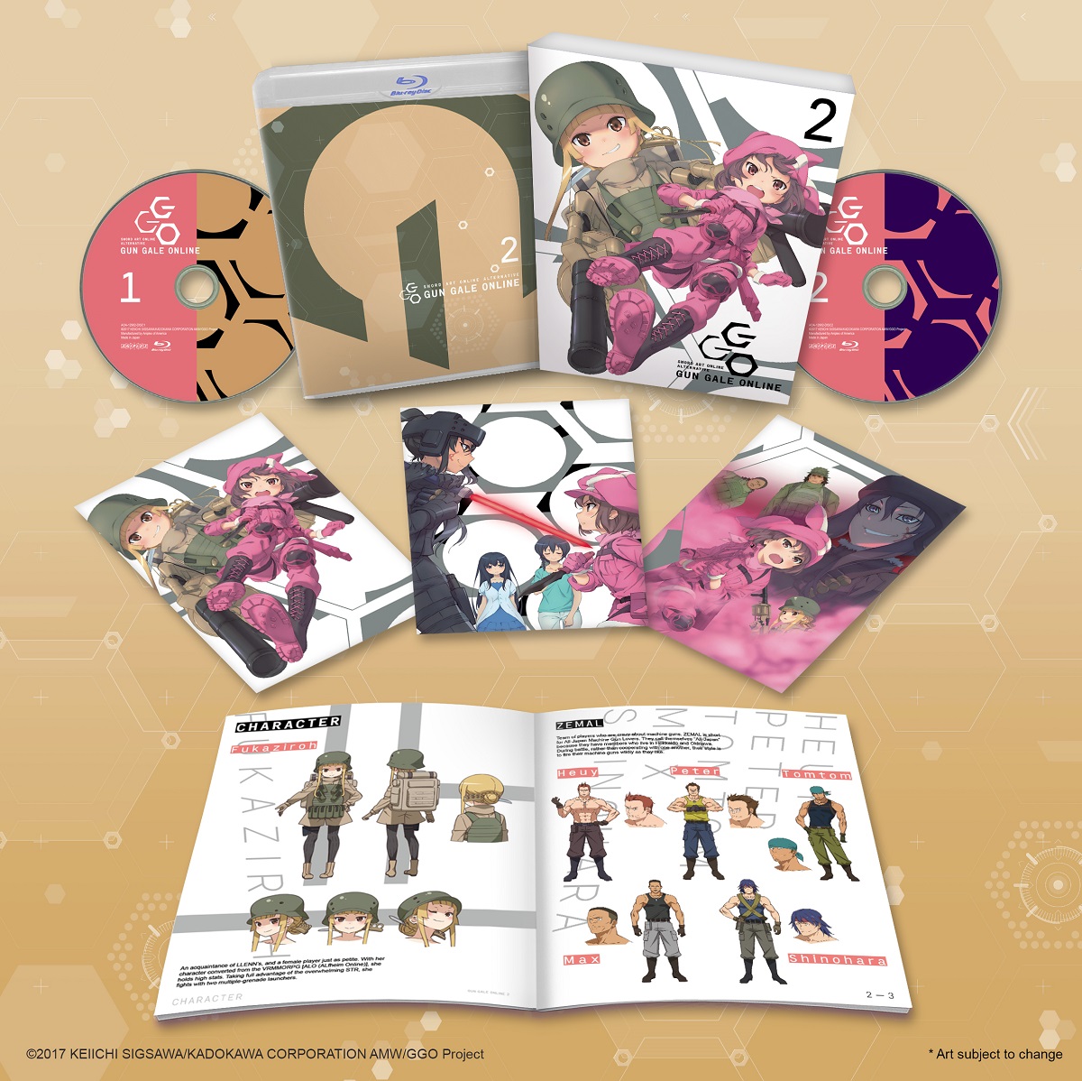 Sword Art Online Alternative Gun Gale Online Blu-ray Vol 2 ...