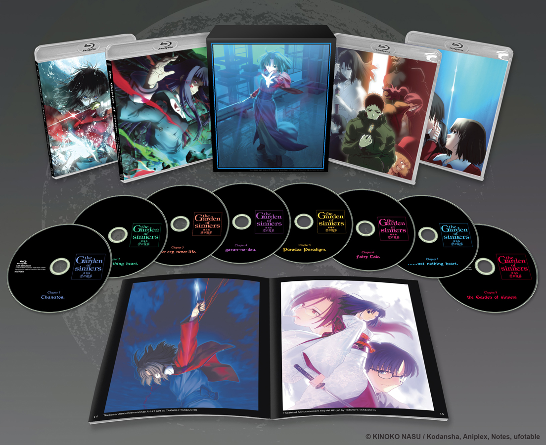 The Garden of Sinners Box Set Blu-ray | Crunchyroll Store