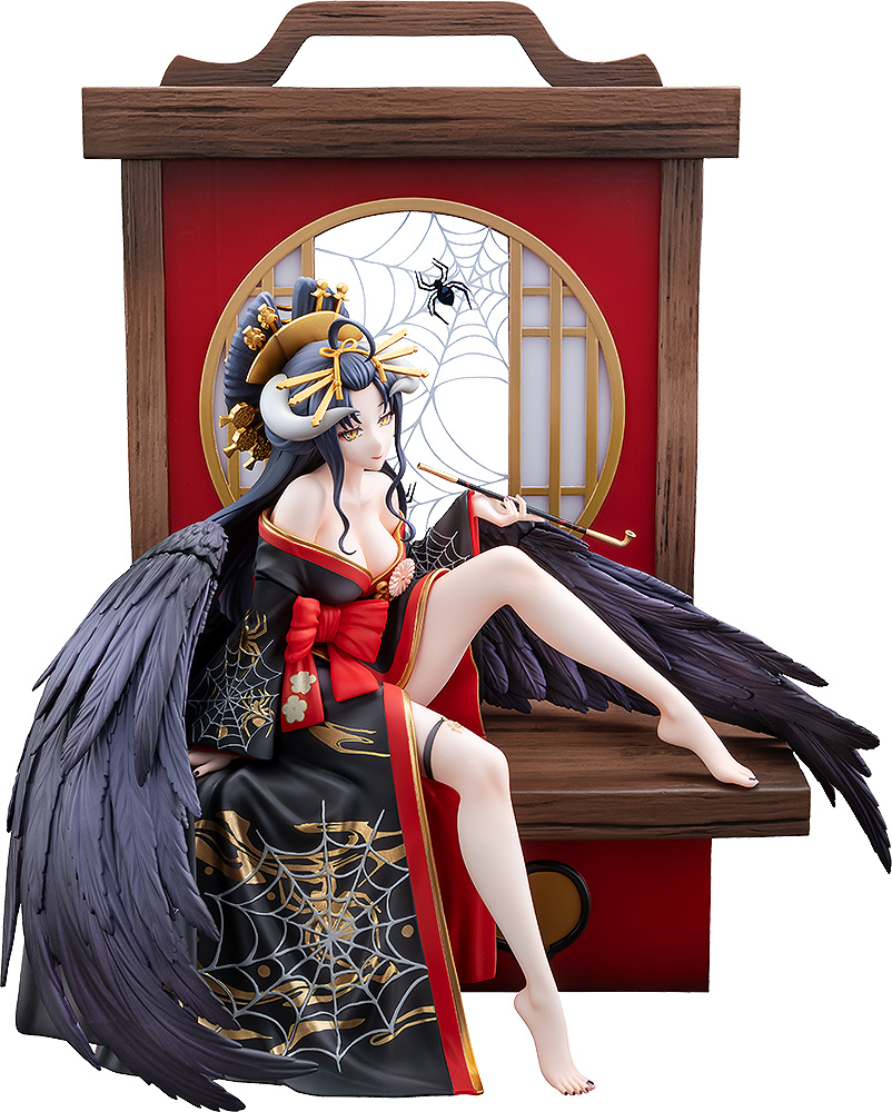 Overlord - Albedo 17 Scale Figure Splendid Kimono Ver.- Free U.s. Shipping 15 Day