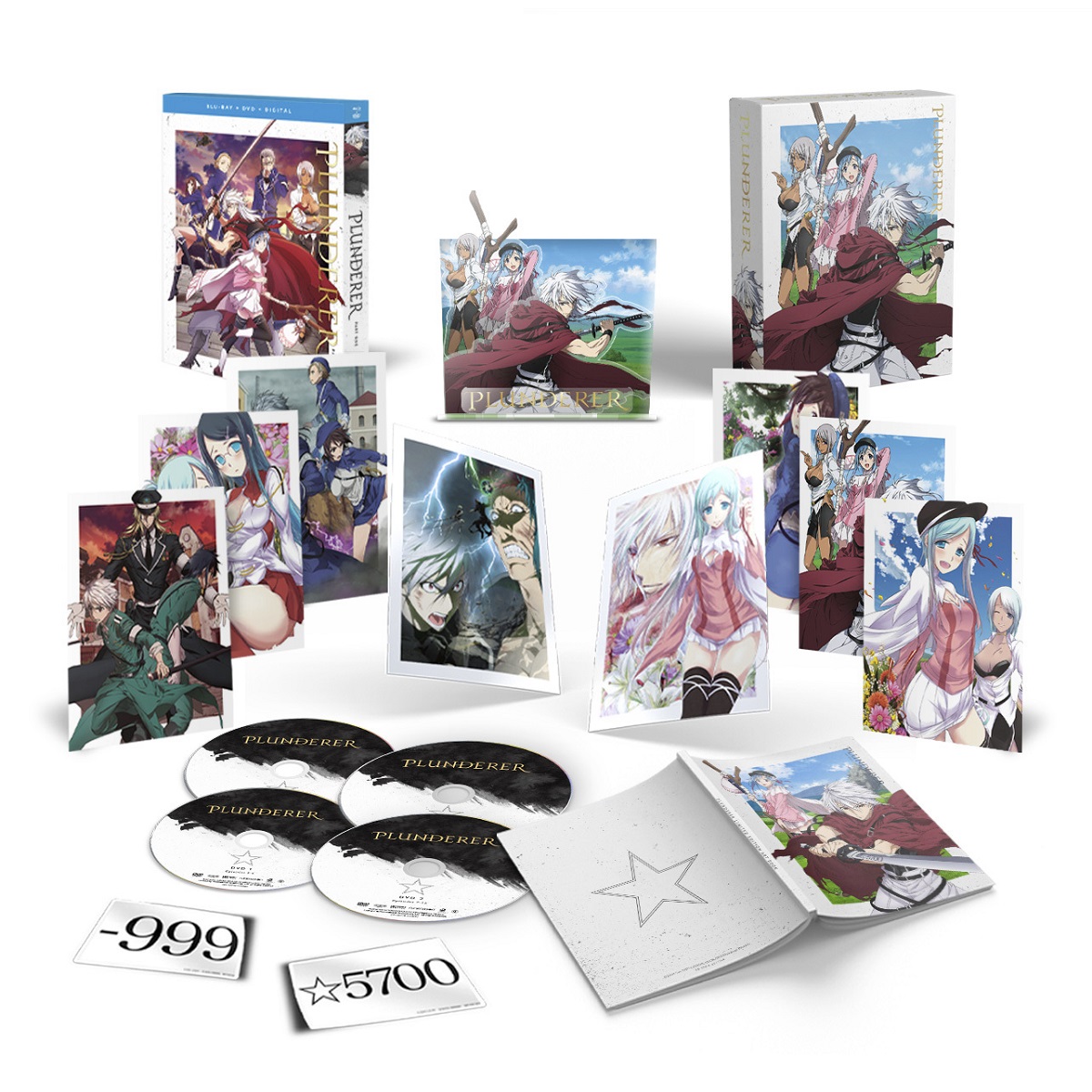 Plunderer Parts 1 & 2 (Limited Edition Blu-ray & DVD) Unboxing