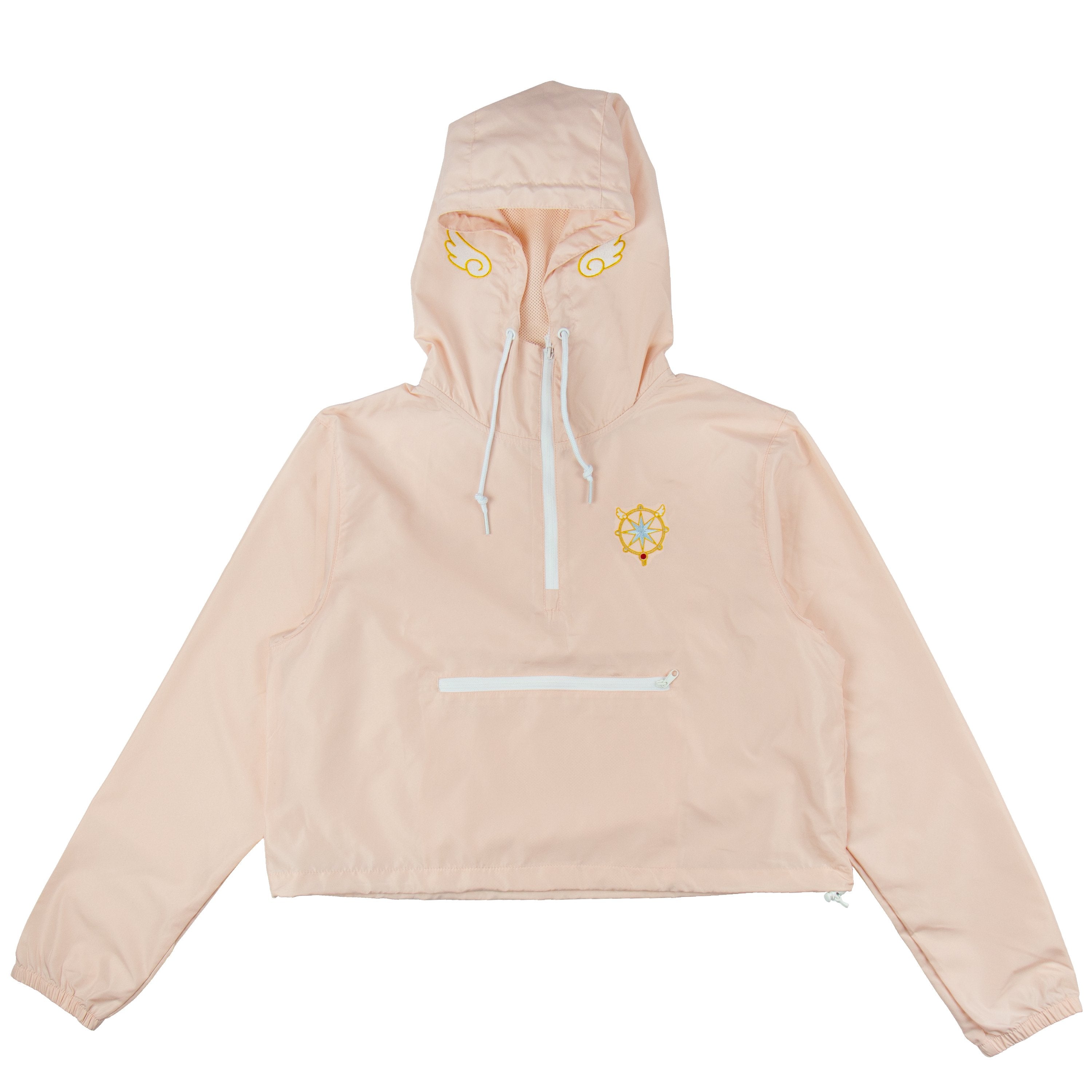 CR Loves Cardcaptor Sakura: Clear Card - Embroidered Compass Cropped Anorak image count 2
