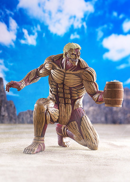 GOOD SMILE COMPANY POP UP PARADE Attack On Titan Reiner Braun The Armored  Titan Ver. PVC 16CM Anime Action Figures Model Toy