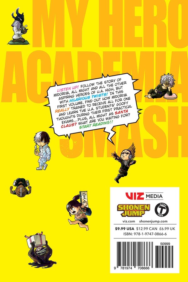 My Hero Academia: Smash!! Manga Volume 1 | Crunchyroll Store