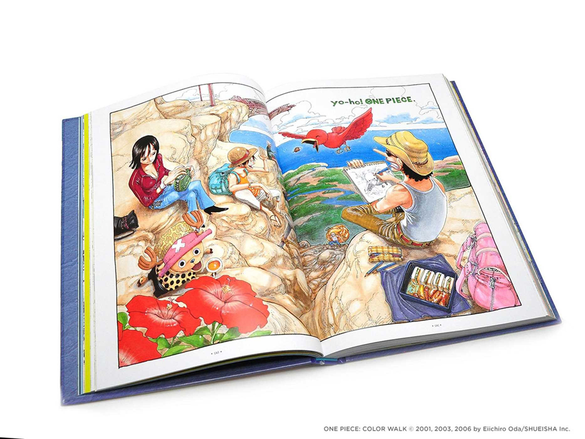 One Piece Color Walk Compendium: East Blue to Skypiea Art Book (Hardcover) image count 3