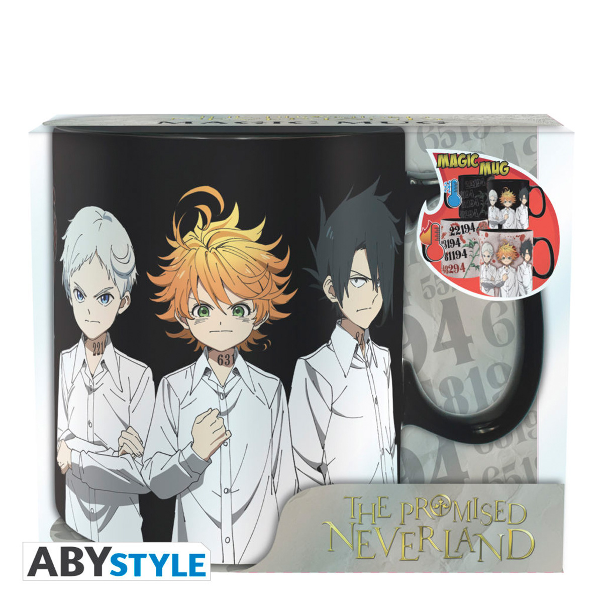 Orphans and Vida Flower The Promised Neverland Heat Change Mug ...