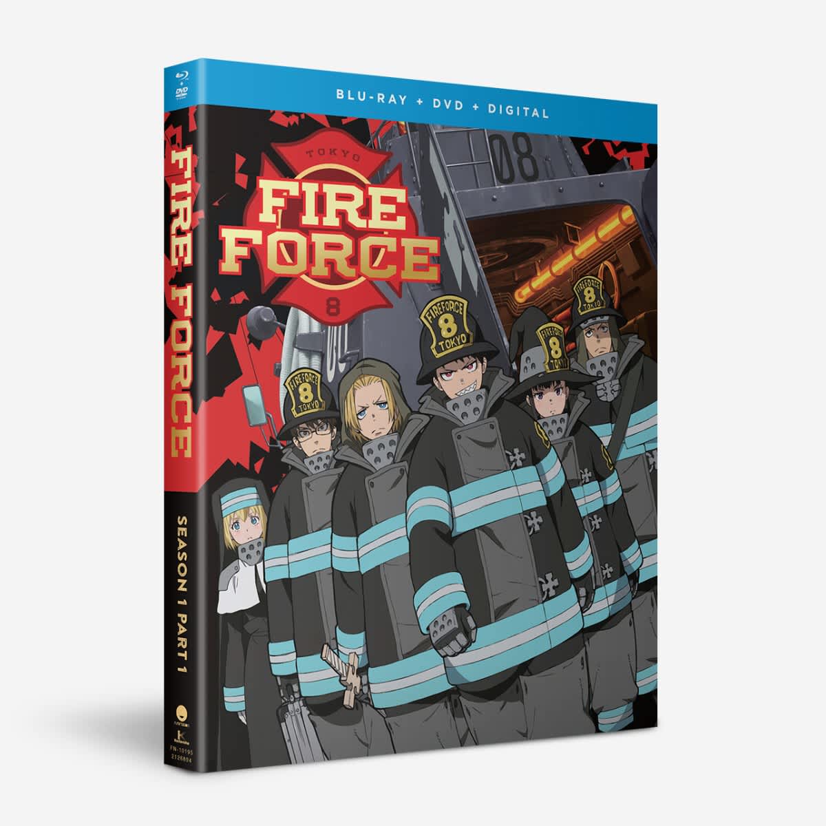 Auch! 1º volume DVD/BD de Fire Force vendeu 107 cópias