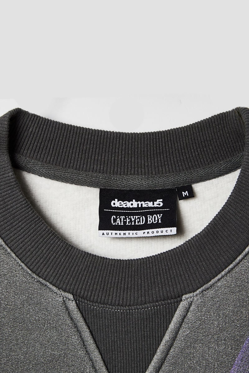 Cat-Eyed Boy x Deadmau5 Mau5 Drip Crew Sweater image count 3