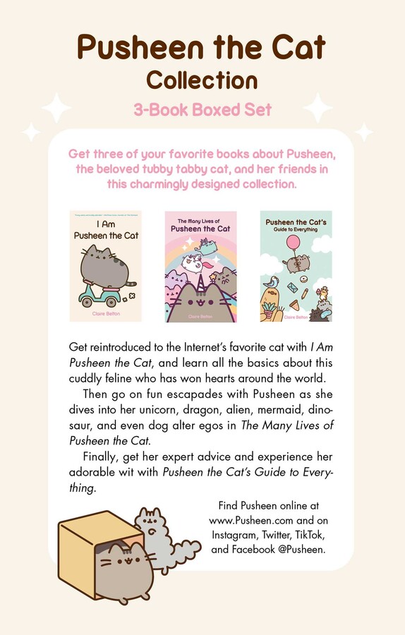 Pusheen the Cat Collection Graphic Novel Box Set image count 1